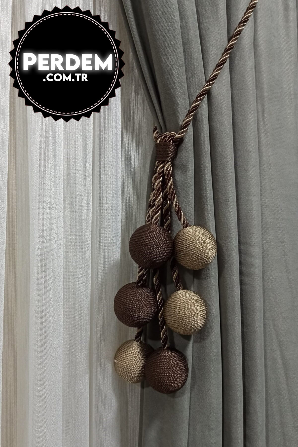 Korniş Braçol 6 Toplu Perde Aksesuarı - Görsel 6