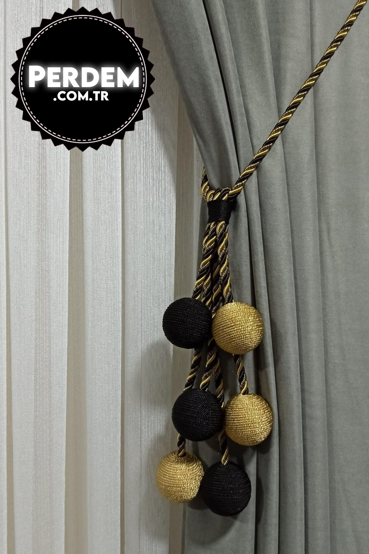 Korniş Braçol 6 Toplu Perde Aksesuarı - Görsel 8
